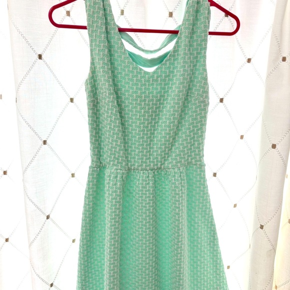 Mint Color Dress with knit style 👗 - Picture 2 of 8